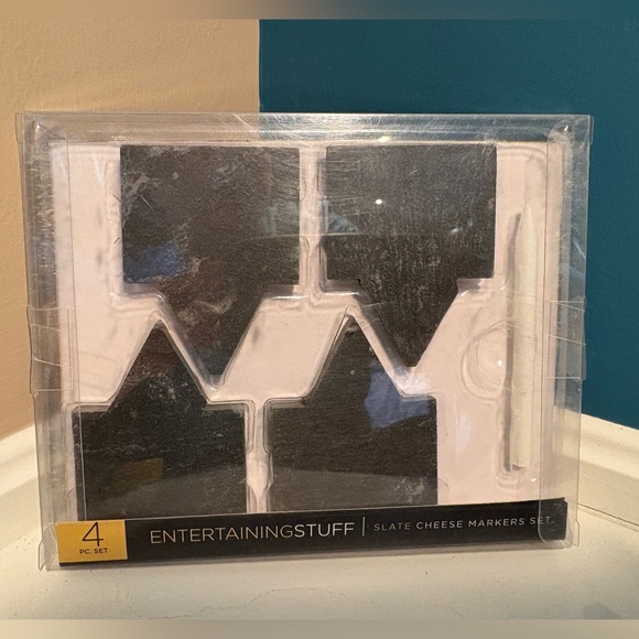 Slate Cheese Markers Set - Picture 3 of 3